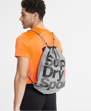 Superdry Drawstring Férfi Táska Szürke | ZLGPT0194